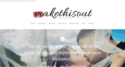 Desktop Screenshot of makethisout.com