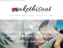 Tablet Screenshot of makethisout.com